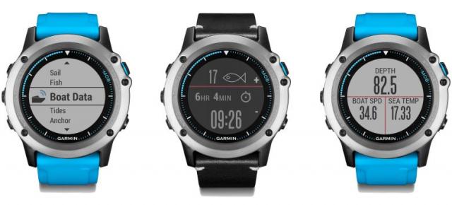 Garmin Quatix 3 este un nou smartwatch pentru pescari şi marinari