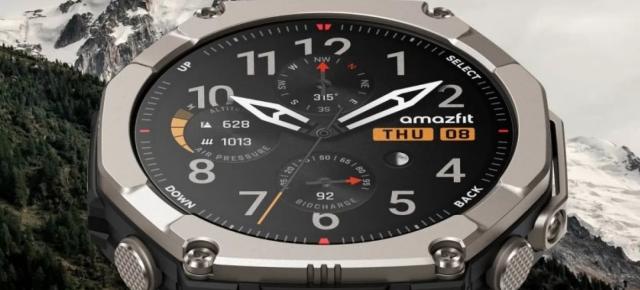 Amazfit pregătește o alternativă neobișnuită la ceasurile Garmin Solar cu noul T-Rex Dual Solar; Ce ne rezervă?