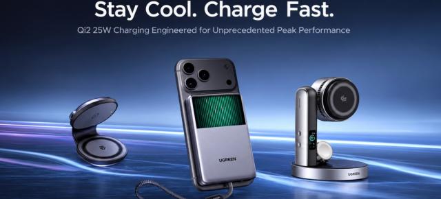 UGREEN pune răcire cu lichid într-un power bank Qi2 de 25 W; MagFlow Pro debutează la IFA 2026
