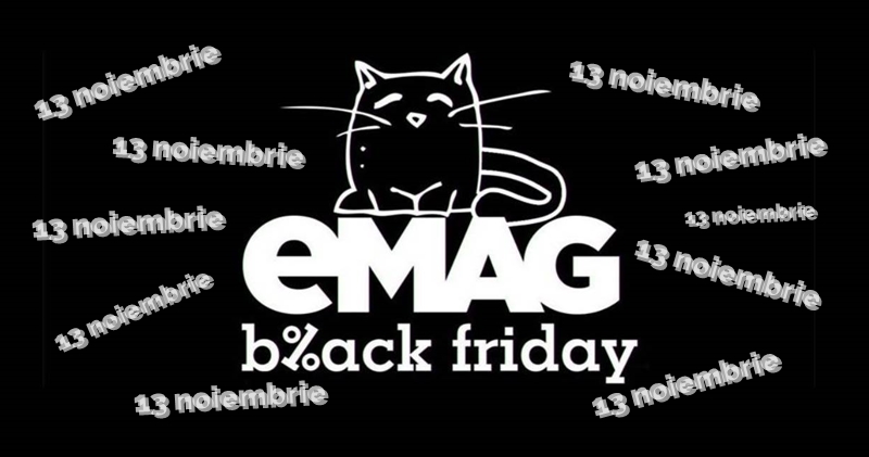 Black Friday 2020 Va Avea Loc La EMAG Pe 13 Noiembrie