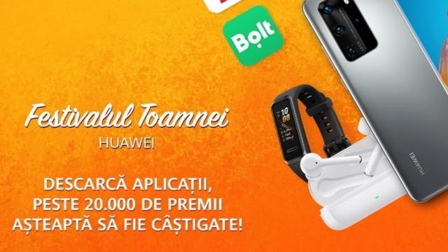 <b>Poţi câştiga telefoane Huawei P40 Pro, căşti FreeBuds 3i şi altele în ultima etapă a campaniei Festival of Apps</b>Am scris în iulie despre campania "Festival of Apps" de la Huawei, care aducea premii de peste 140.000 de euro utilizatorilor de magazin AppGallery. Ei bine în această toamnă a început ediţia