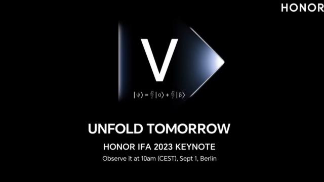 <b>Honor îşi aduce telefoanele pliabile la IFA 2023, pe 1 septembrie; Magic V2 e în cărţi</b>După evenimentul de la Paris din iulie, acum Honor revine în Europa cu un eveniment în cadrul IFA 2023. Acolo va aduce telefoane pliabile şi unul dintre ele este Honor Magic V2
