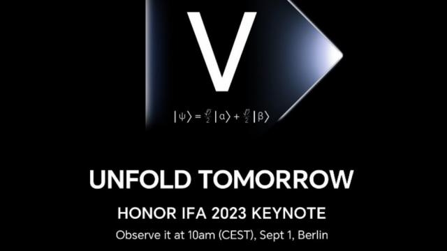 <b>Honor va aduce la Berlin şi alte pliabile: Magic V2 Lite, Magic V2 Slim (IFA 2023)</b>Honor va participa la un eveniment special în cadrul IFA 2023 la Berlin pe 1 septembrie şi ştiam deja că va aduce acolo cel puţin un telefon pliabil nou. E vorba despre debutul global al lui Magic V2, dar sunt voci care afirmă că vom vedea 