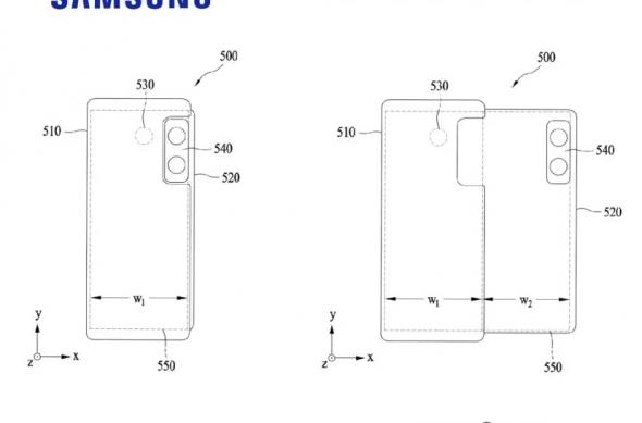 Smartphone cu ecran rulabil - Brevet Samsung: samsung-galaxy-z-rollable-drawings.jpg