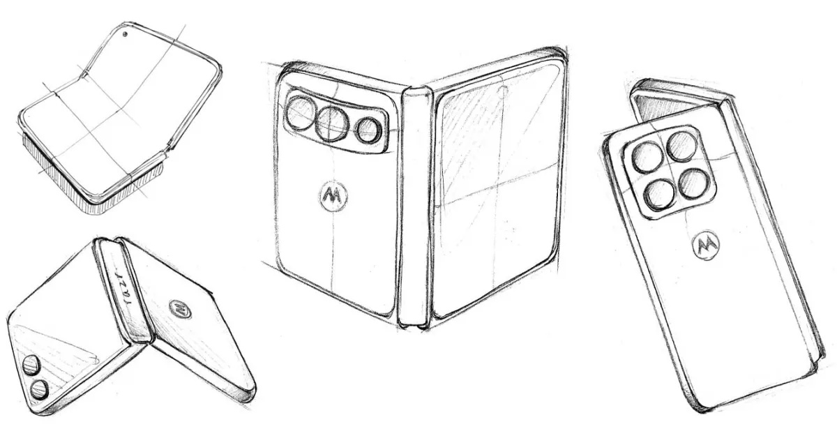 Motorola pregătește Razr Fold Wide: un teaser aniversar dezvăluie un pliabil cu format mai lat