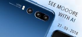 Huawei P20 apare în imagini promoţionale, care conturează versiunea finală a camerei triple cu AI