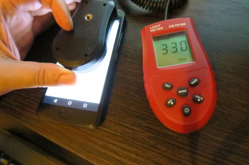 Luminozitate ecran Motorola Moto E4: Motorola-Moto-E4_024.JPG