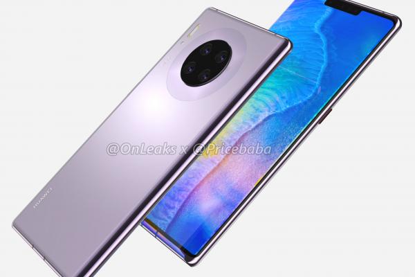 Randări Huawei Mate 30 Pro (concept)