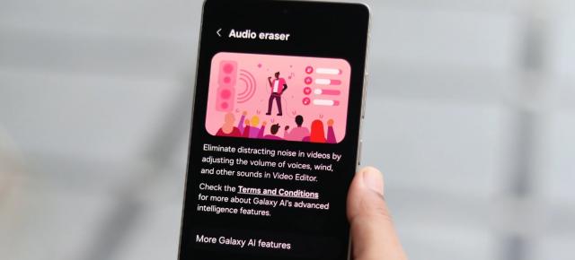 Funcția "Audio Eraser" trece la nivelul următor în One UI 8.0 și ar putea debuta pe Galaxy Z Fold7; Ce face acum?