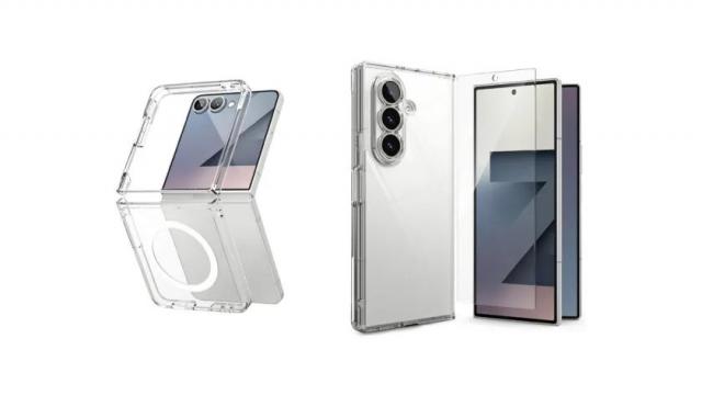 <b>Continuă aparițiile noilor pliabile Galaxy Z Fold7 și Galaxy Z Flip7, cu noi randări de accesorii</b>Doar ce am văzut în această dimineață imagini cu husele pregătite pentru Samsung Galaxy Z Fold7 și iată că aceste scăpări continuă, acum unele care îl includ și pe Galaxy Z Flip7. Avem de-a face cu randări pentru accesorii pregătite de vânzare