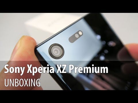 Sony Xperia XZ Premium Video Unboxing în Limba Română