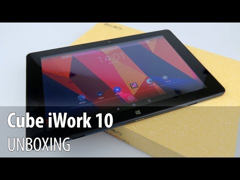 Cube iWork 10 Video Unboxing în Limba Română (Inclusiv Tastatură Originală)