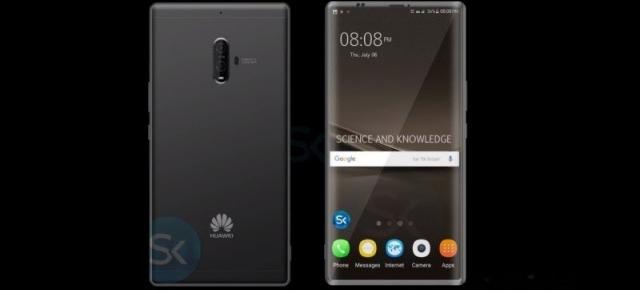 Huawei Mate 10 ar urma să vină cu un ecran special EntireView Display, rival pentru LG FullVision şi Samsung Infinity