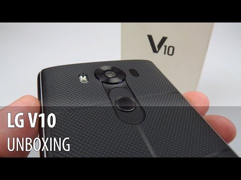 LG V10 Unboxing