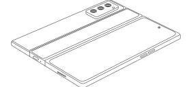 OPPO brevetează un pliabil similar lui Find N, dar care se pliază în două puncte pentru a renunța la camera selfie interioară; Iată schițe
