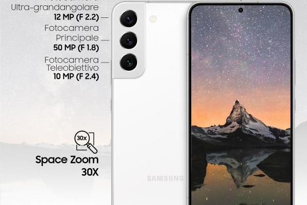 Samsung Galaxy S22 - Infografic cameră foto