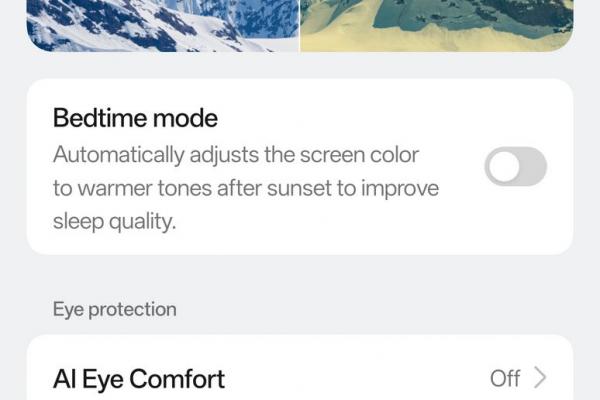 realme 14 Pro+ - Capturi setări ecran