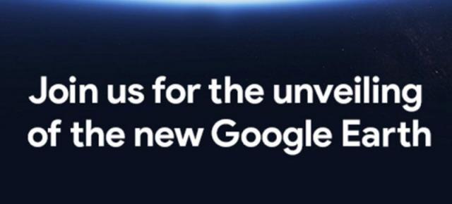 Google trimite invitaţii pentru un eveniment organizat pe 18 aprilie, când va prezenta un nou Google Earth