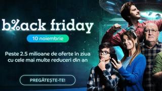 Avem primele oferte eMAG Black Friday 2023! Televizor Samsung 163 cm la 1999 lei, smartphone Galaxy S21 FE, nelipsita bormașină