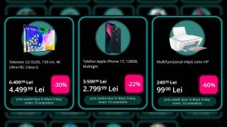 Noi produse vedetă dezvăluite de către eMAG cu ocazia Black Friday 2023! iPhone 13 e pe listă