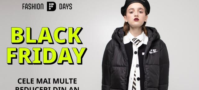 Fashion Days porneşte un concurs cu ocazia lui Black Friday 2023; Ce poţi câştiga (+ produse vedetă)