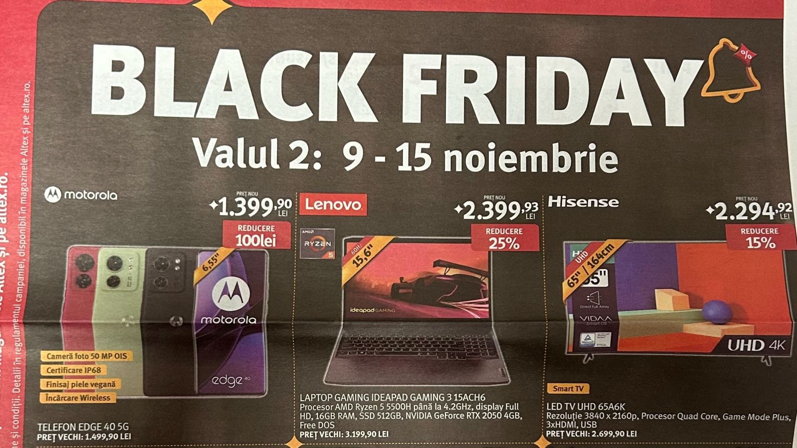 Black Friday 2023, Live Blogging Mobilissimo; Reduceri și cataloage eMAG, PC Garage, Fashion Days, Cel, Flanco... - imaginea 102