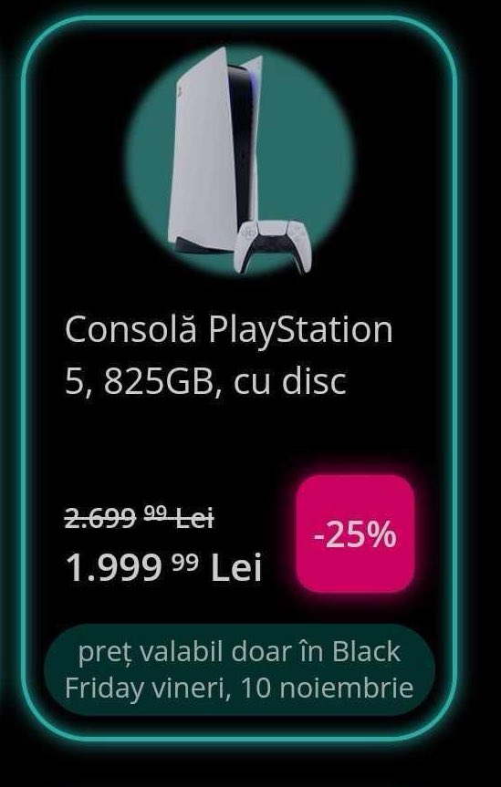 Black Friday 2023, Live Blogging Mobilissimo; Reduceri și cataloage eMAG, PC Garage, Fashion Days, Cel, Flanco... - imaginea 190