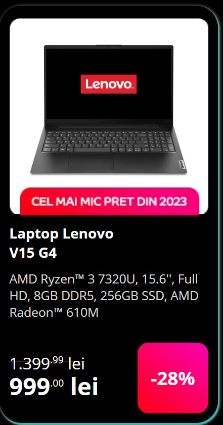 Black Friday 2023, Live Blogging Mobilissimo; Reduceri și cataloage eMAG, PC Garage, Fashion Days, Cel, Flanco... - imaginea 296