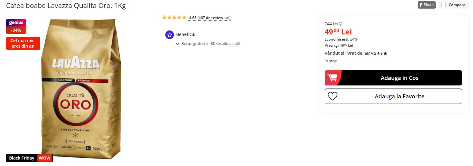 Black Friday 2023, Live Blogging Mobilissimo; Reduceri și cataloage eMAG, PC Garage, Fashion Days, Cel, Flanco... - imaginea 320