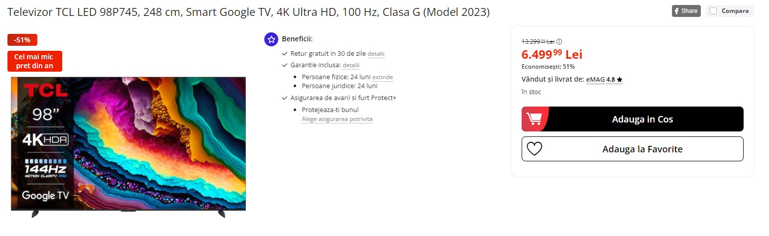 Black Friday 2023, Live Blogging Mobilissimo; Reduceri și cataloage eMAG, PC Garage, Fashion Days, Cel, Flanco... - imaginea 322