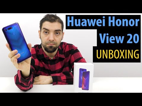 Huawei Honor View 20 Video Unboxing în Limba Română