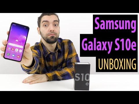 Samsung Galaxy S10e Video Unboxing în Limba Română