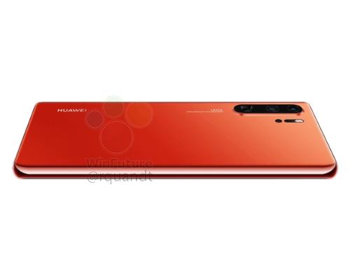 Randări Huawei P30 Pro - Varianta Sunrise Red