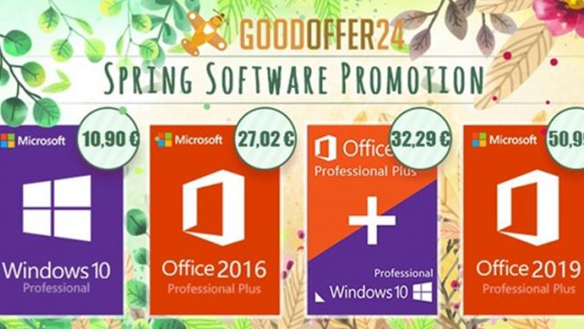 <b>(P) Licență pentru Windows 10 Pro la doar 10.9 euro și alte reduceri atractive oferite de GoodOffer24</b>Dacă plănuiți de ceva timp achiziția unei licențe Windows sau Office dar ați fost rezervat din cauza sumelor practicate pe plan local, aflați că există o modalitate prin care vă puteți bucura de o licența oficială la un preț 