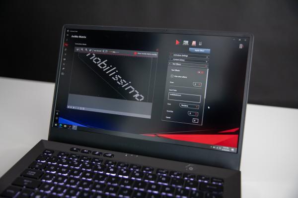ASUS ROG Zephrus G14 - Fotografii AniMe Matrix