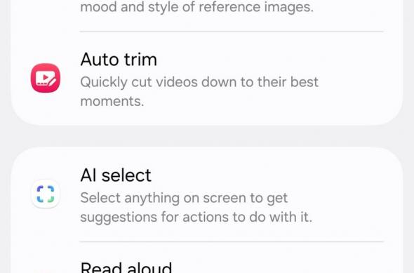 Samsung Galaxy A57 - Screenshots AI: Screenshot_20260330_164729_Settings.jpg