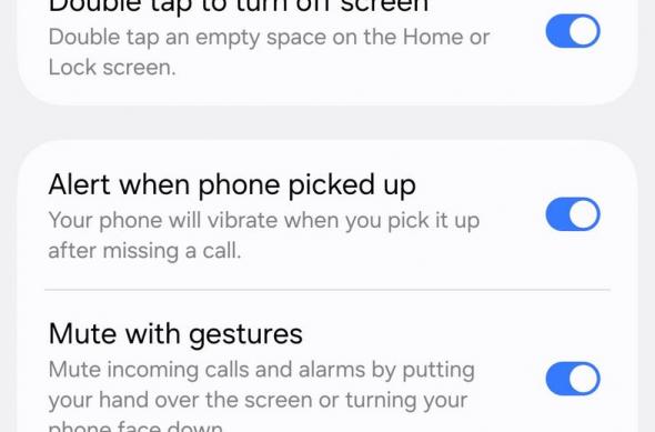 Samsung Galaxy A57 - Screenshots UI: Screenshot_20260330_164903_Settings.jpg