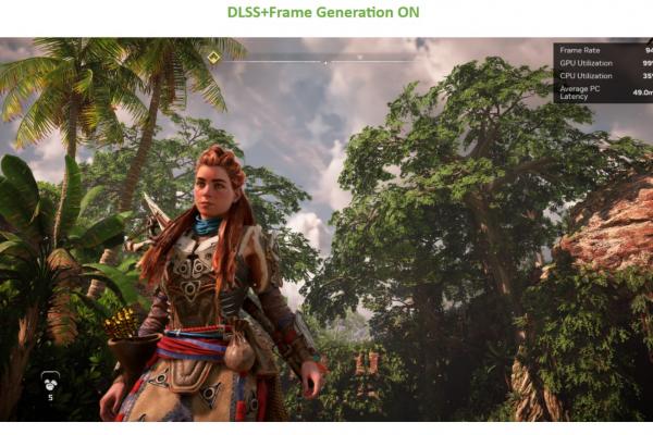 Horizon Forbidden West - DLSS Frame Generation