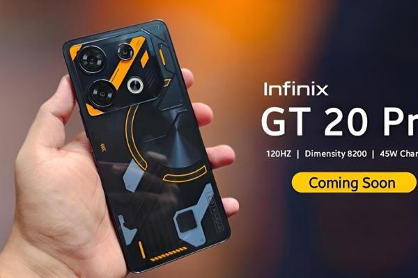 Infinix GT 20 Pro primește specificații și apare în randări cu iz oficial; E un smartphone de gaming cu display AMOLED generos