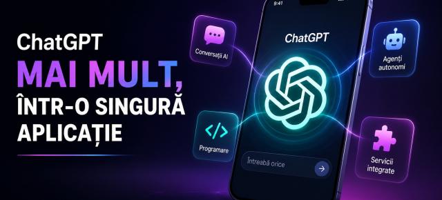ChatGPT ar putea deveni o super aplicație; OpenAI pregătește integrarea Codex, a agenților AI și a serviciilor externe într-o singură platformă