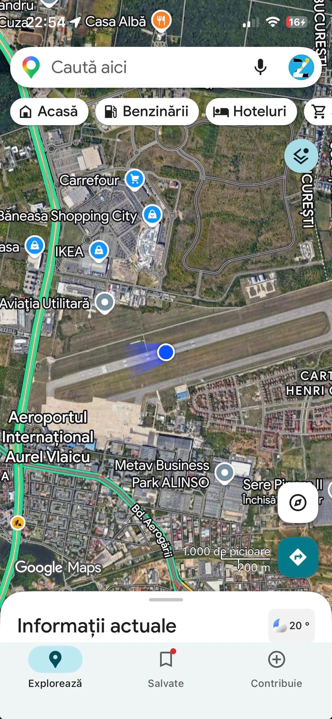 Bucureștenii au început să se „teleporteze” pe Google Maps și Waze (galerie)