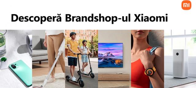 Xiaomi are un brand shop disponibil pe eMAG, pagină dedicată ce aduce laolaltă toate produsele companiei și un top de popularitate