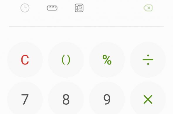Samsung Galaxy A53 - Interfață: Screenshot_20220524-164217_Calculator.jpg