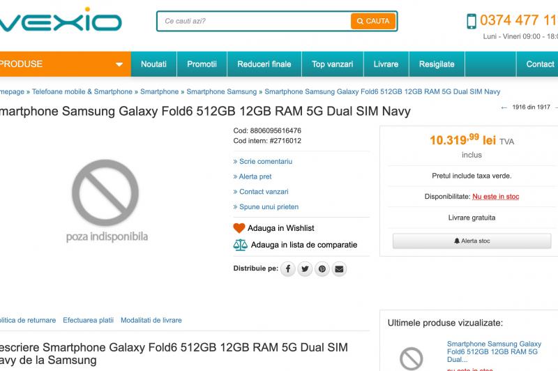Samsung Galaxy Z Fold6 - VEXIO (Leak, dovadă preț): download (96).jpg