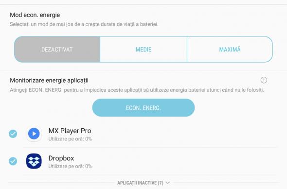 Samsung Galaxy Tab S4 - Screenshots: Screenshot_20180918-164205_Device maintenance.jpg