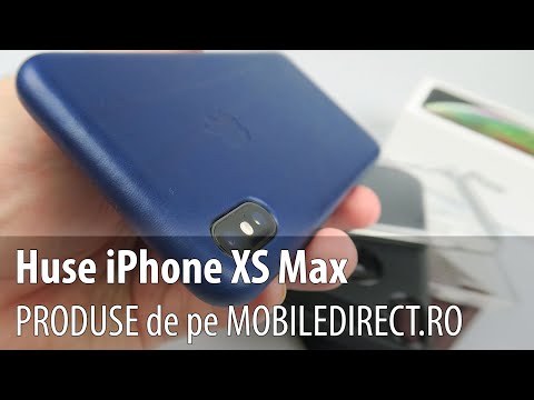 Accesorii de tip Husă pentru Apple iPhone XS Max (Cubz Crystal Clear, husă Apple originală)