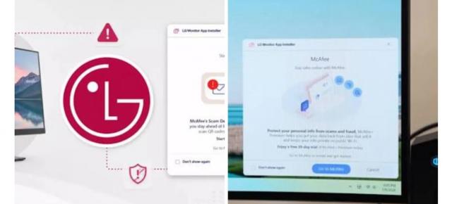 LG strecoară reclame în Windows 11, prin monitoarele sale; Microsoft intervine!