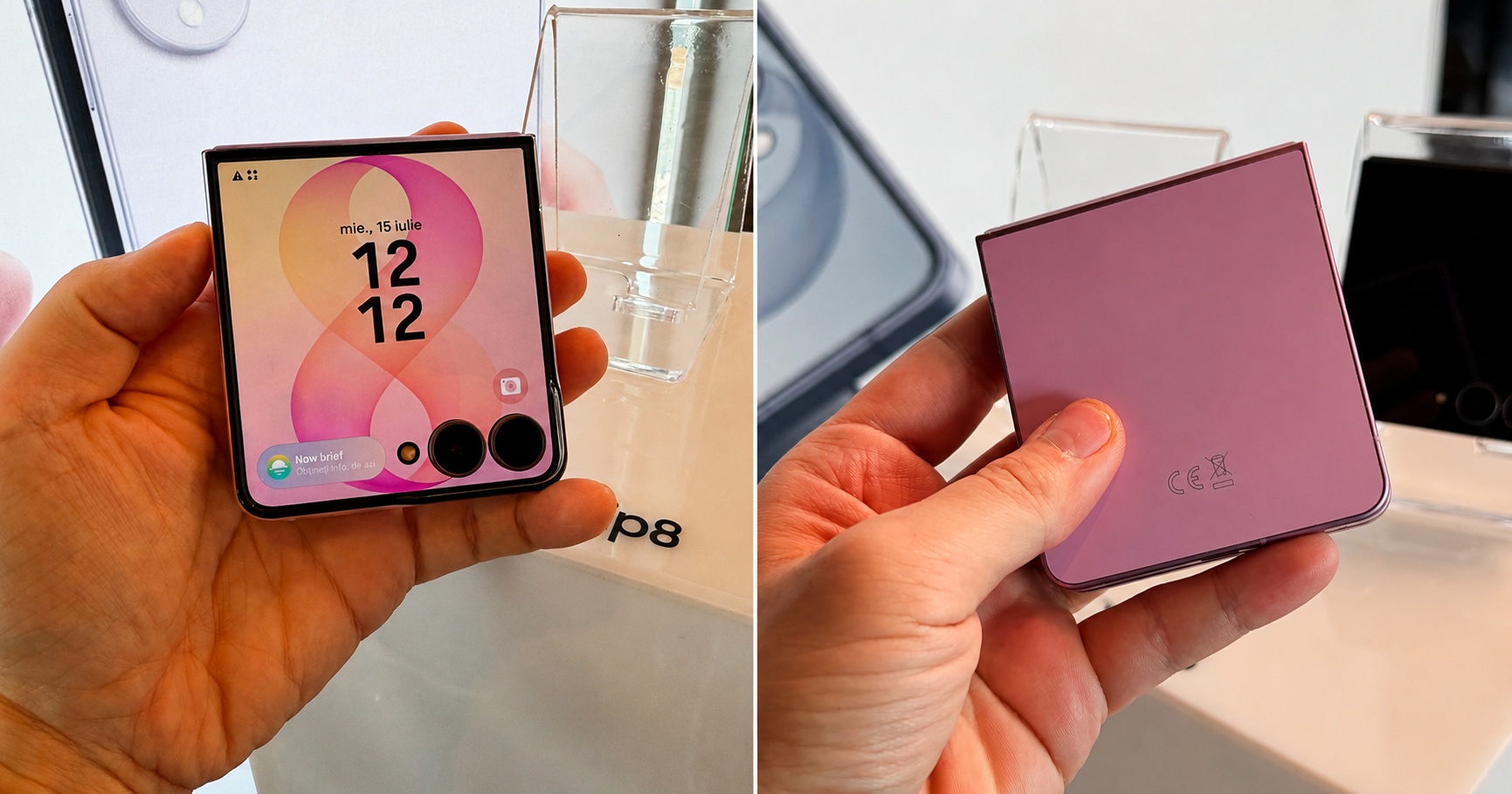 Samsung Galaxy Z Flip8: Design mai subțire, mai ușor, pregătit pentru buzunarele strâmte