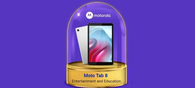 Motorola încearcă din nou marea cu degetul; Tableta Moto Tab 8 ar debuta inițial în India