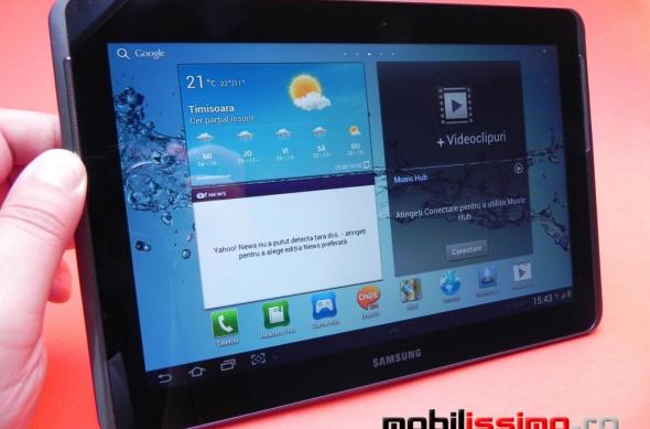 Review Samsung Galaxy Tab 2 10.1 - tabletă cu design plăcut, În sfârșit cu o interfață fluidă, dar totuși nimic nou... (Video): 06_samsung_p5100_galaxy_tab_2_10_1.jpg